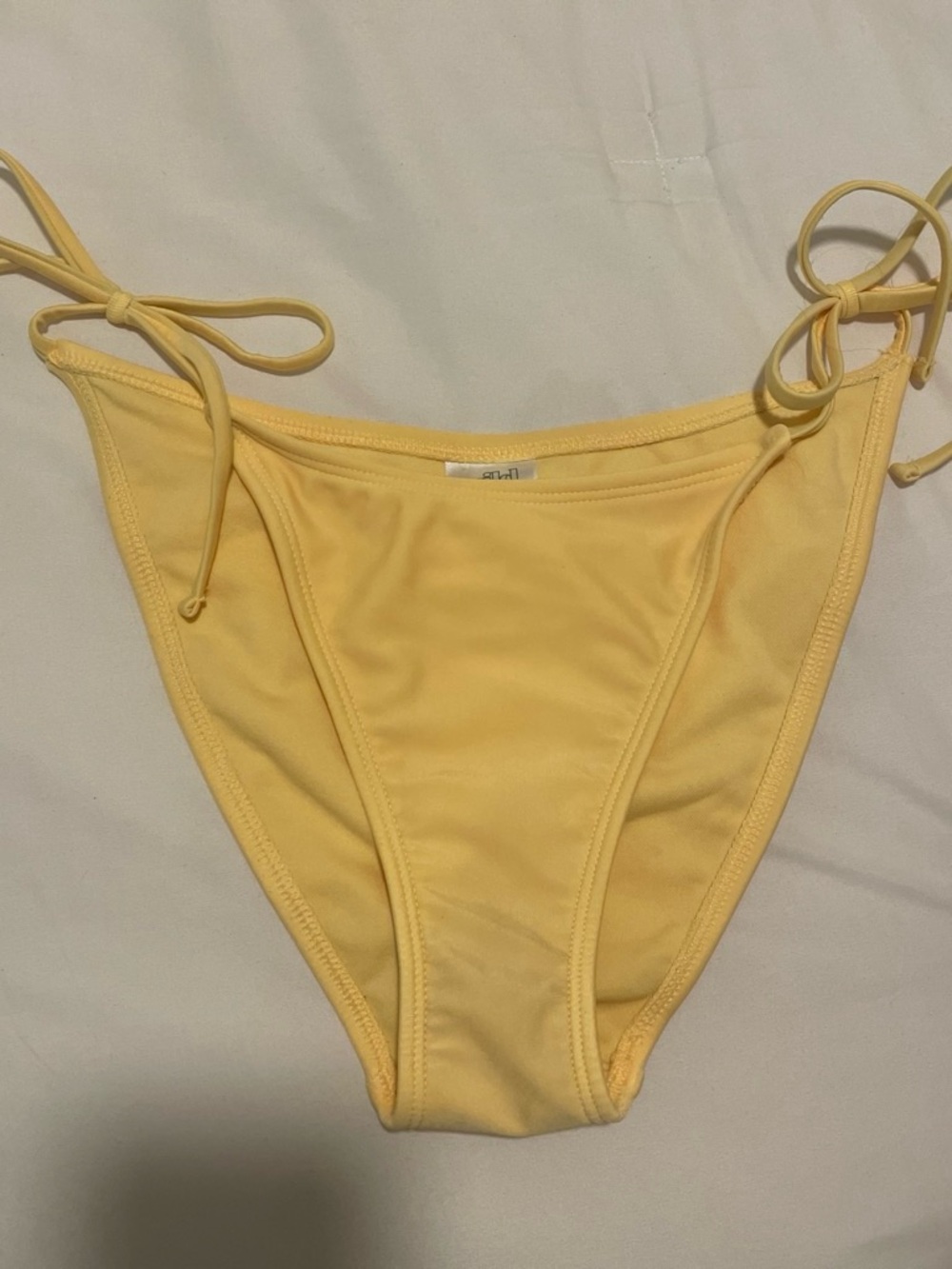 wild fable Yellow Tie-Side Bikini Bottoms